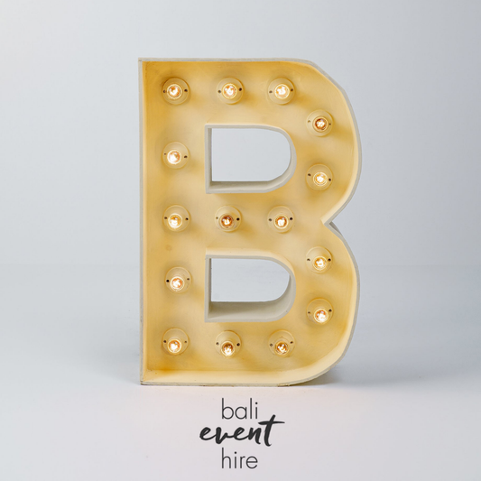 Letter lights - All Letters