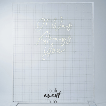 It Was Always You Mesh Frame