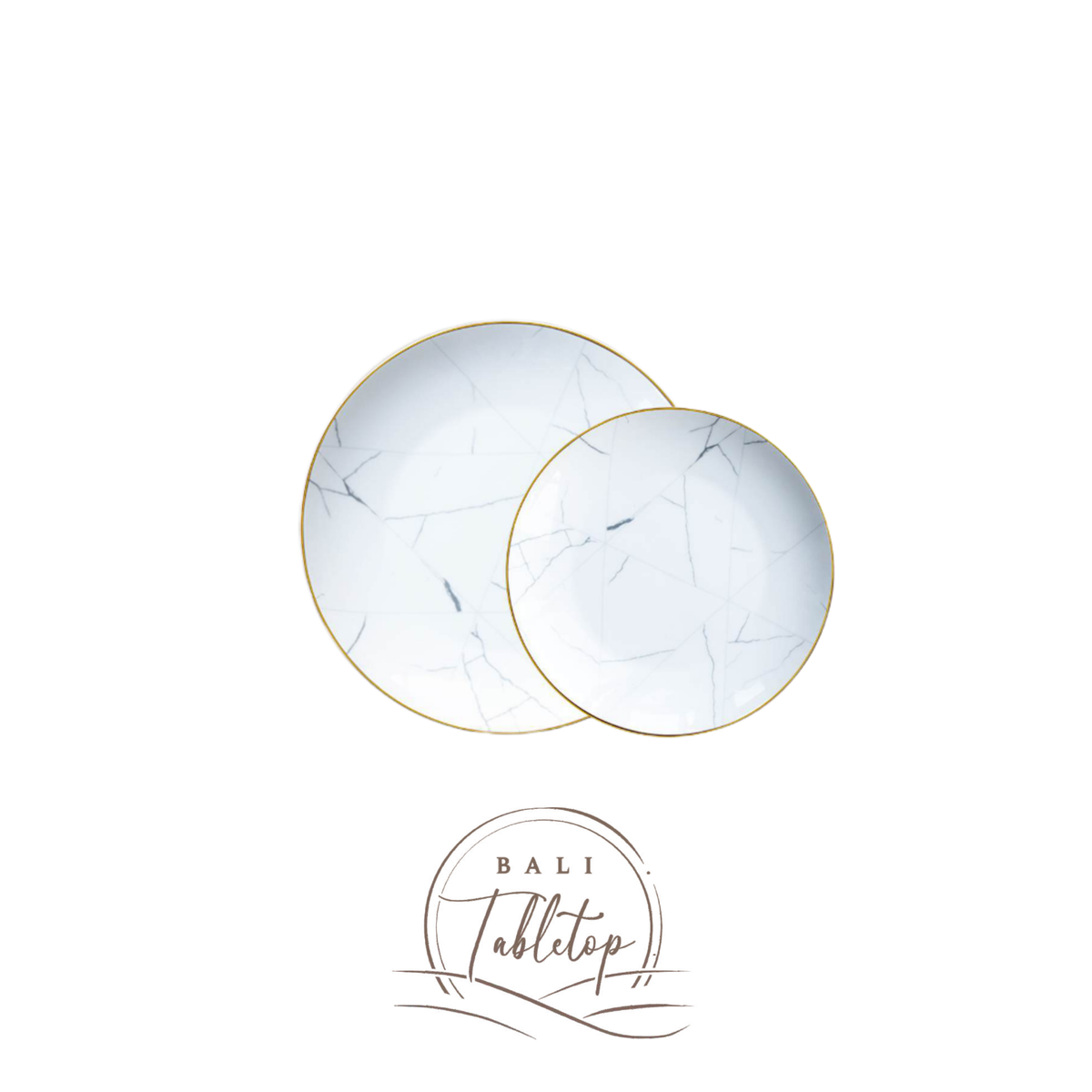 Carrara Plate Set