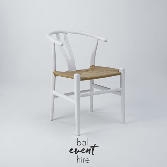 Wishbone White Chair