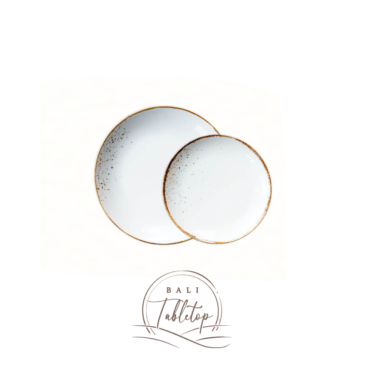 Moonstone Plate Set