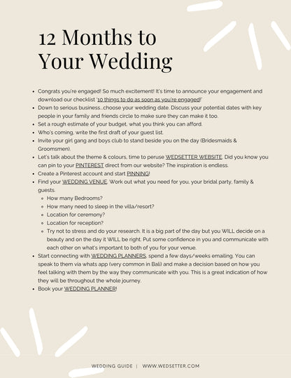 WedSetter Wedding Guide