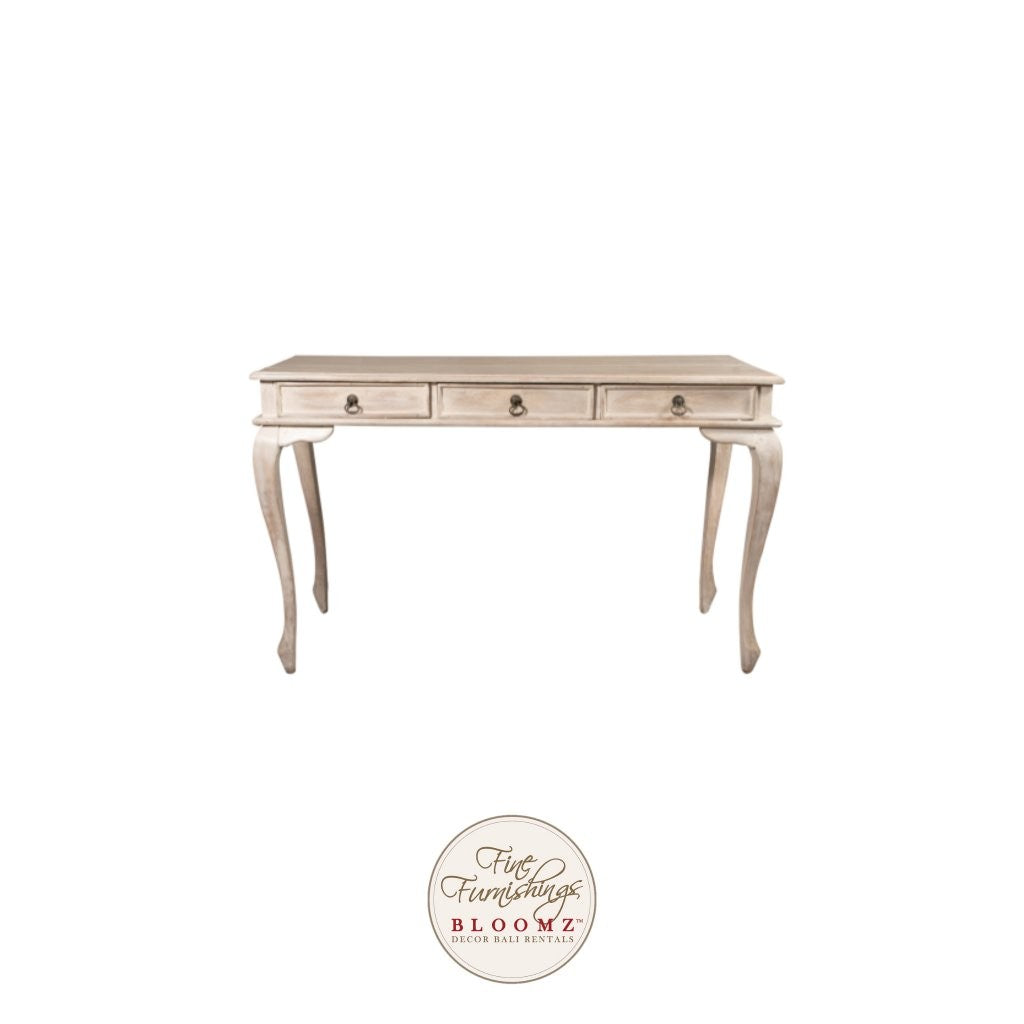 Provence White Wash Signing Table