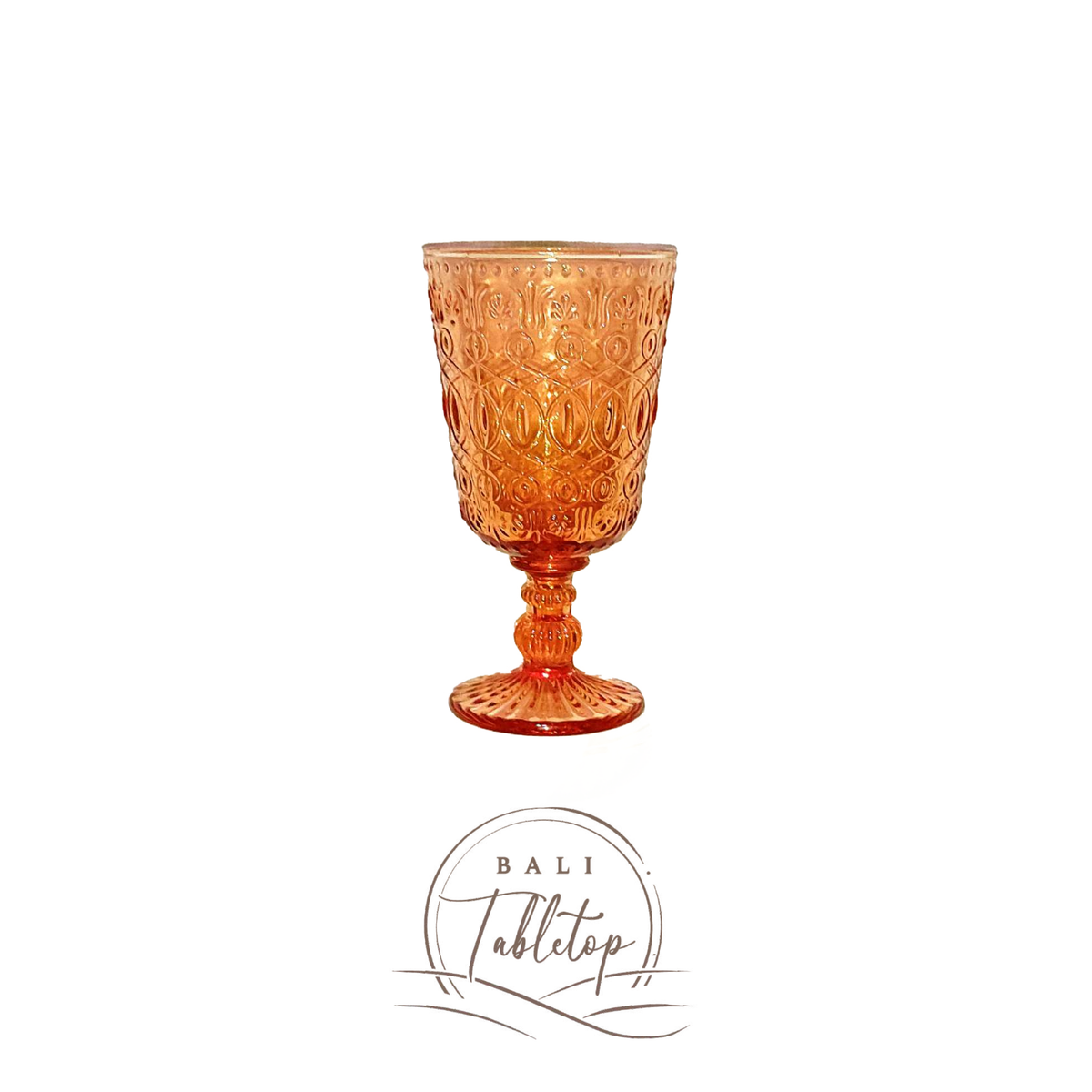 Peach Wine Goblet