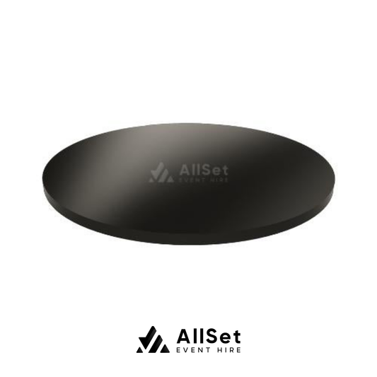 Black Melamine Round Dance Floor