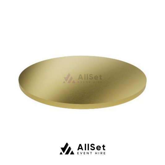 Gold Mirror Round Dance Floor