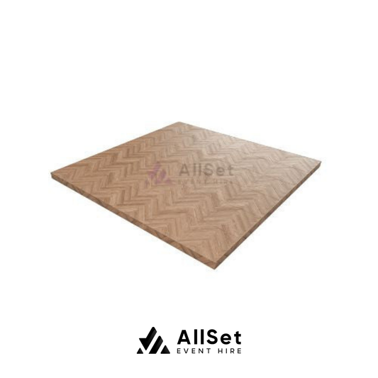 Herringbone Wood Dance Floor