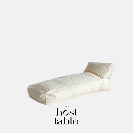 Bowie Ivory Bean Bag