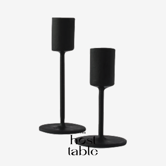 Noir Candlestick Holders