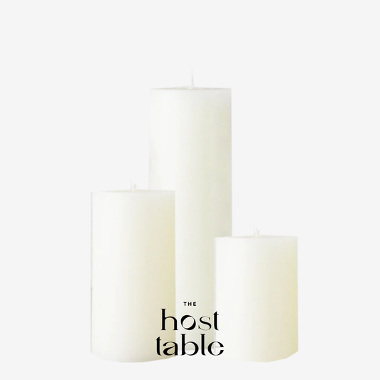 Pillar Custom Candle Set of 3