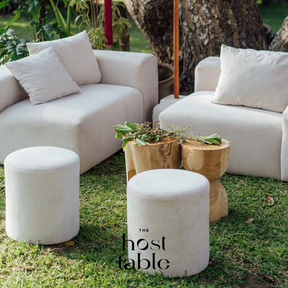 Celine Stone Velvet Sofa