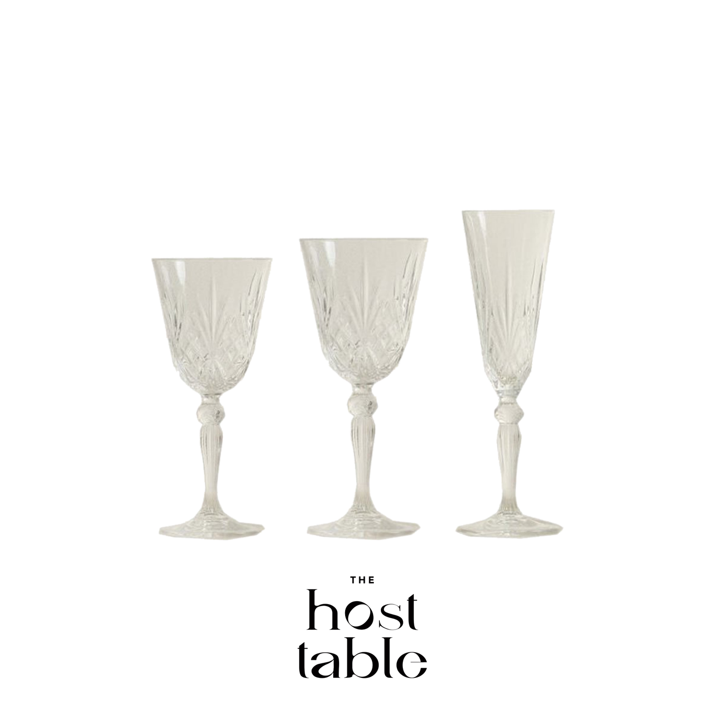 Edgar Clear Glassware Set
