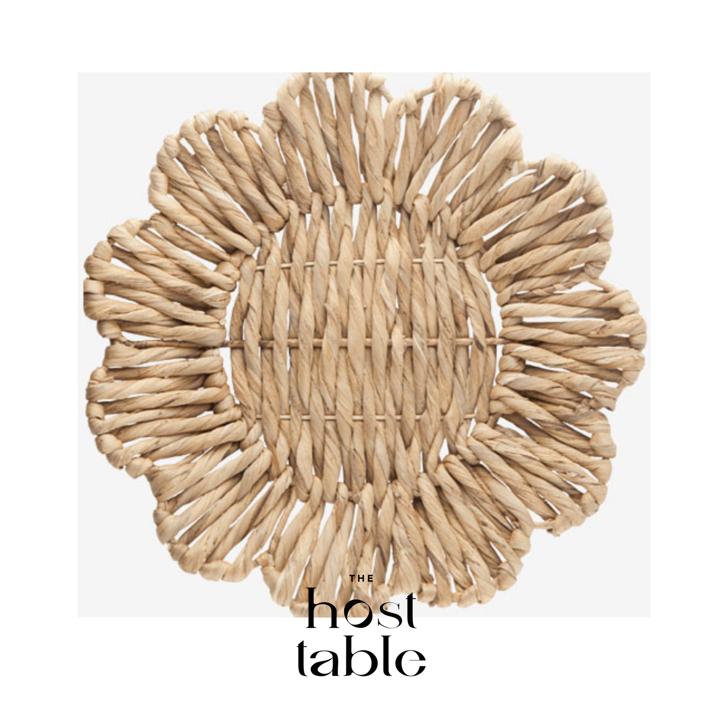 Sandat Natural Plate Charger