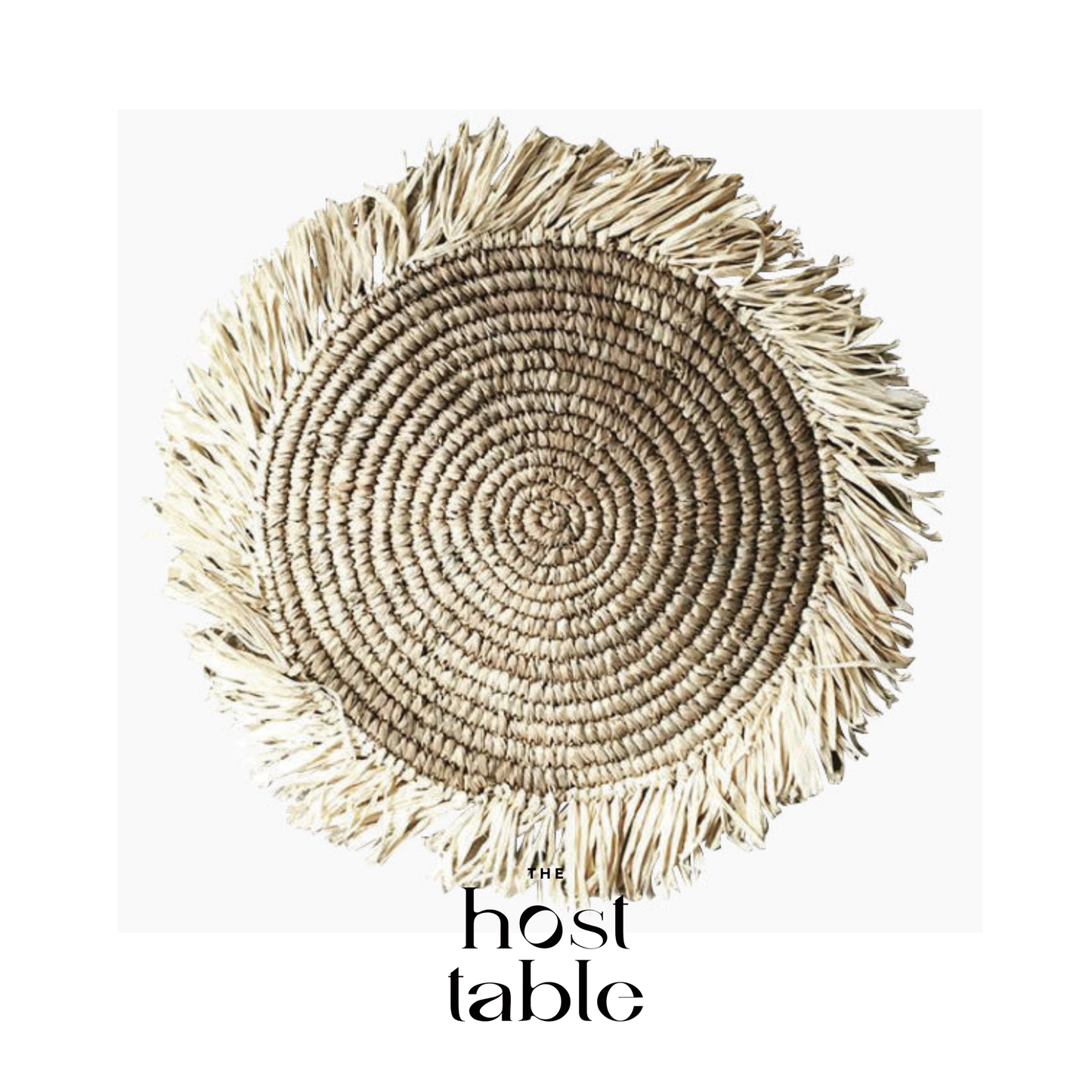 Praya Ivory Plate Charger