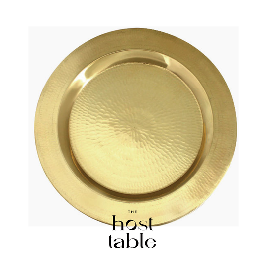 Gamma Gold Plate Charger