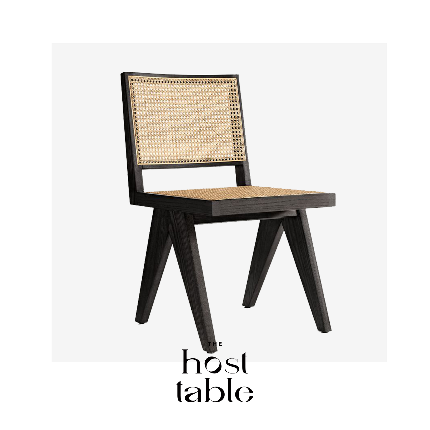 Pierre Black Stain Dining Chair