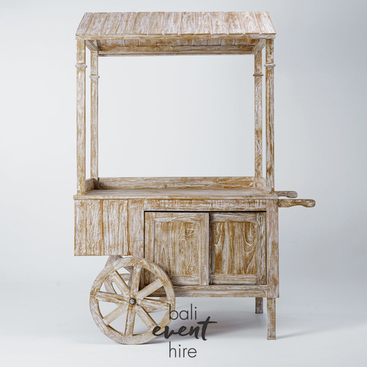 Bali Cart Whitewash