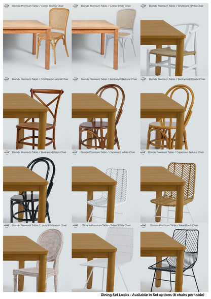 Dining Table Blonde Premium