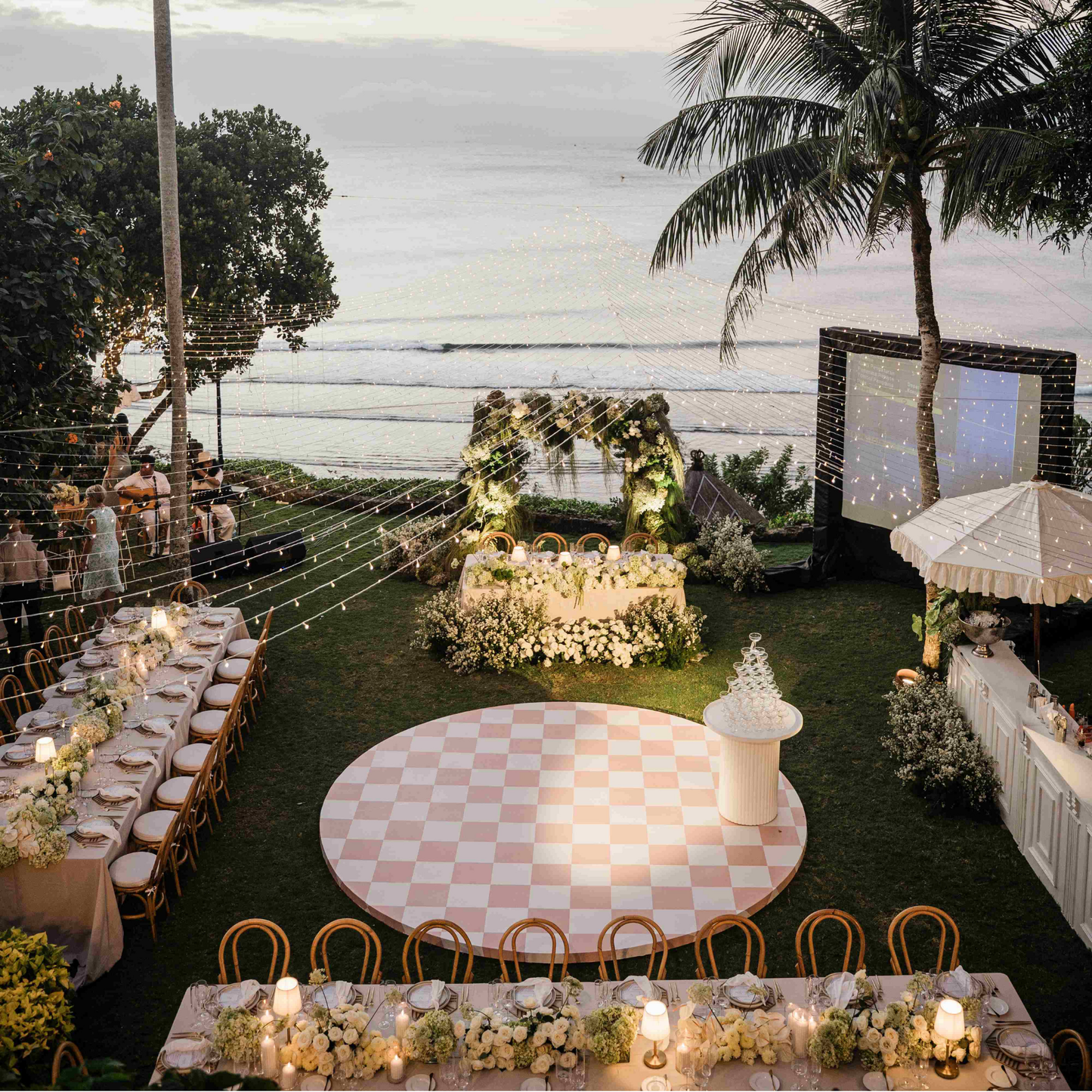 20-50pax - Essential - Sound, Lighting, Power, Dance Floor Package