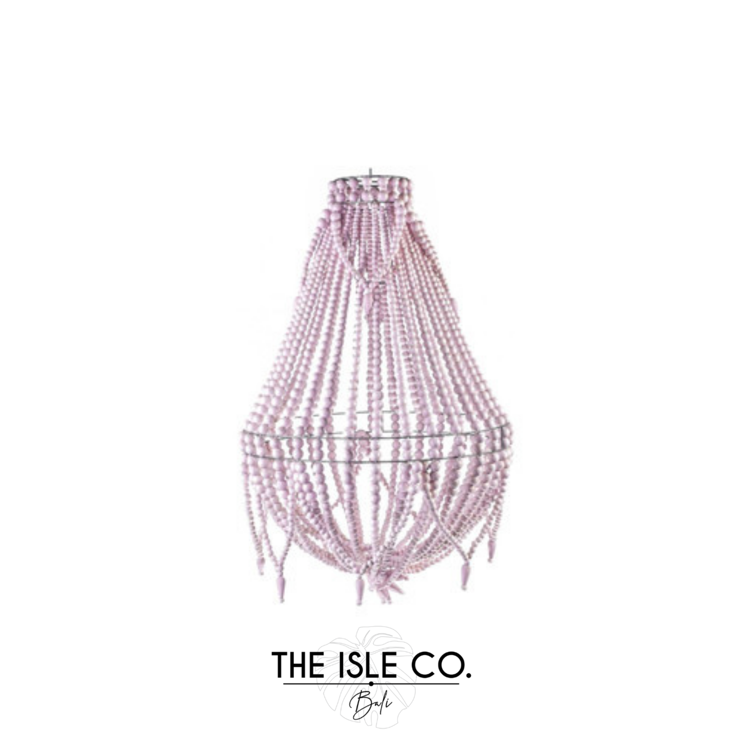 Round Bead Blush Pendant