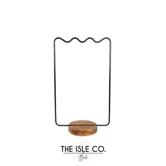 Squiggle Signage Holder