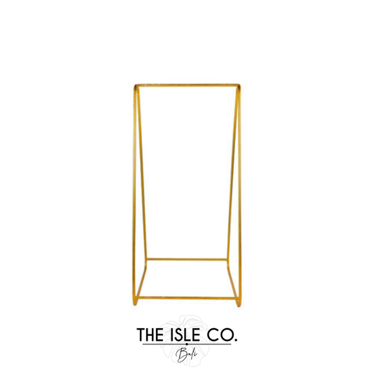 A Frame Gold Signage Holder