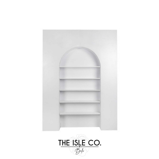 Arched Shelf Wall