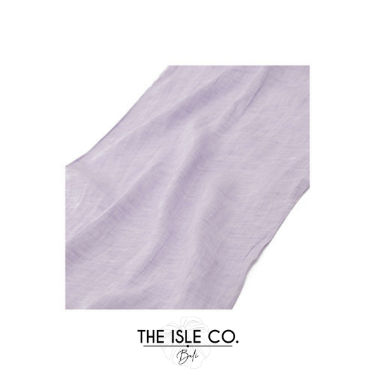 Muted Lilac Table Runner