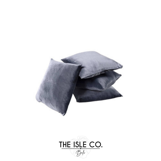Velvet Slate Pillow Set