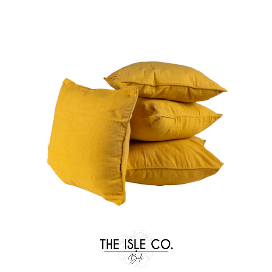 Mustard Pillow Set