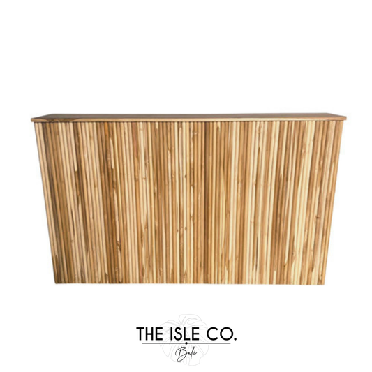 Fluted Natural Bar Small
