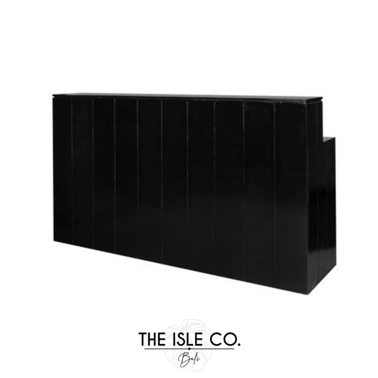 Panelled Black Bar Small