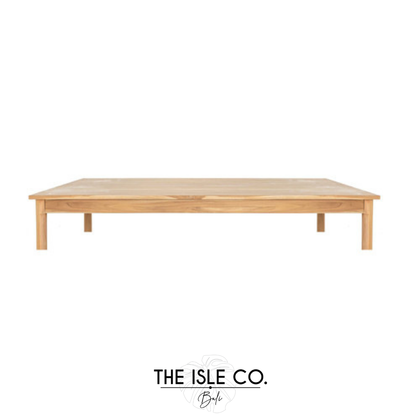 Low Natural Dining Table