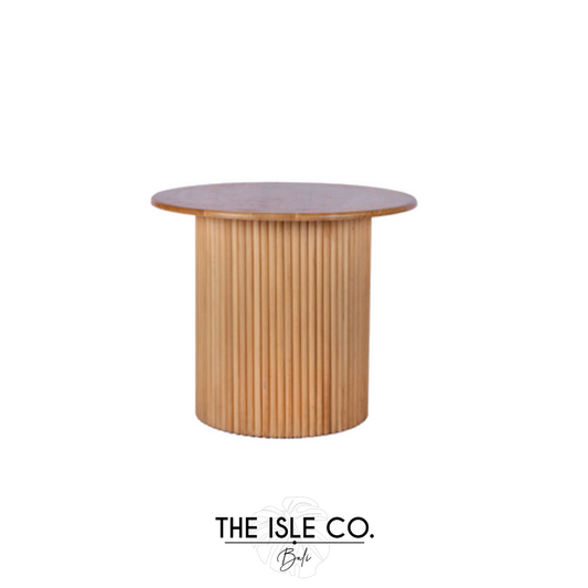 Flute Natural Cake Table