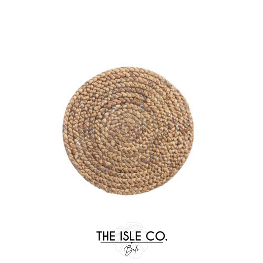 Tulum Woven Seagrass Natural Plate Charger