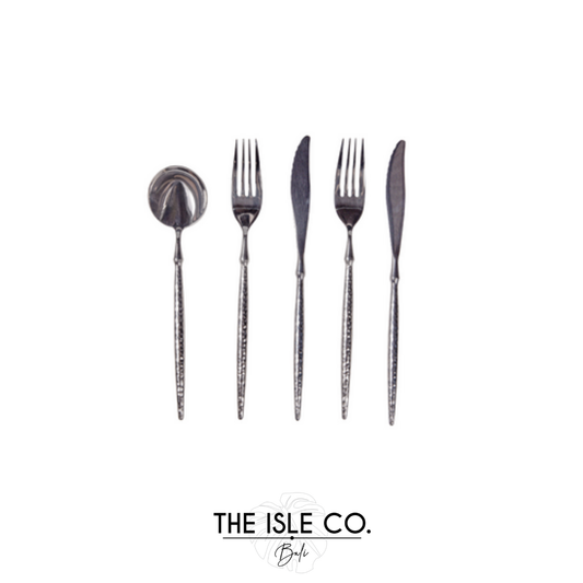 Cairo Silver 5 Piece Cutlery Set