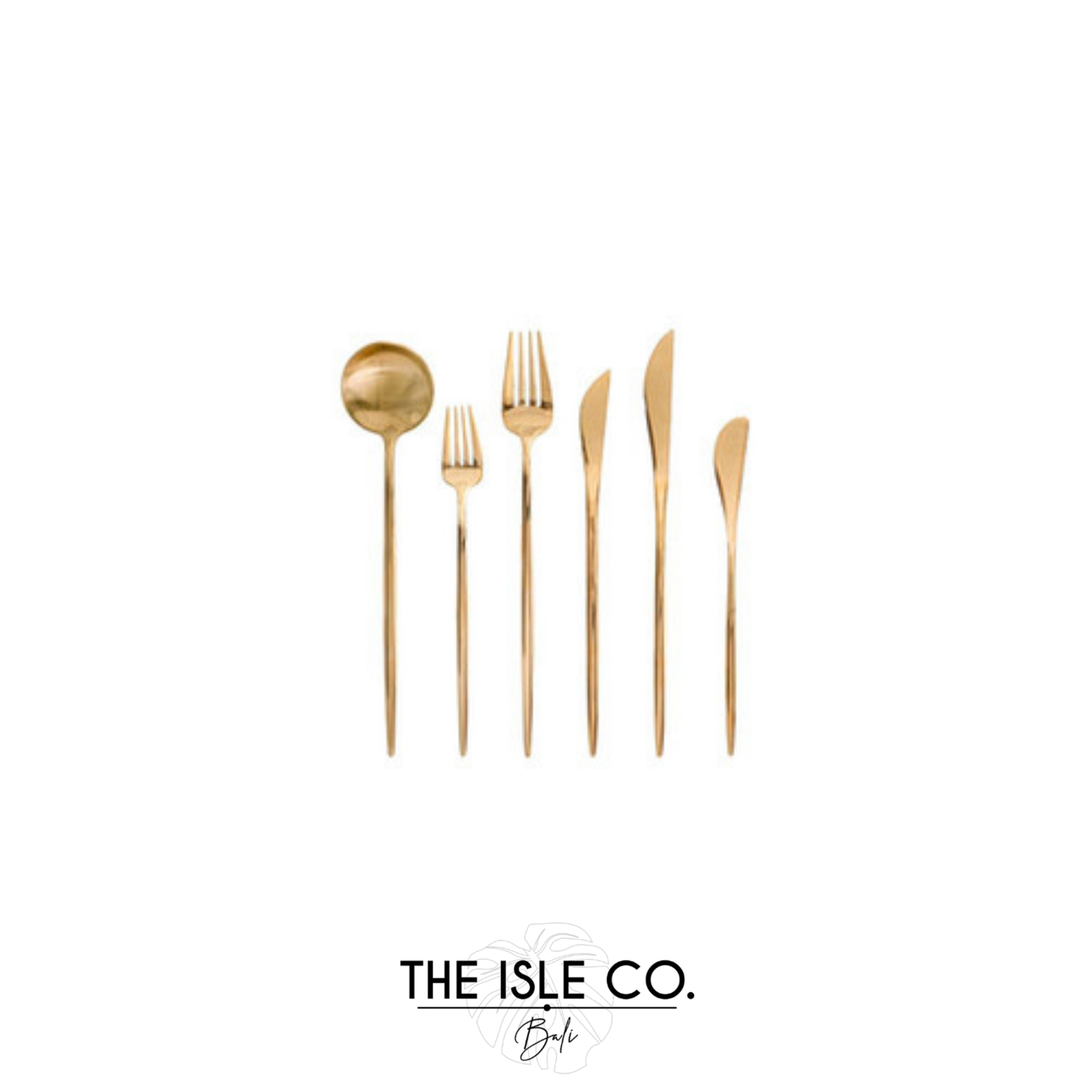 Lisboa Gold 6 Piece Cutlery Set