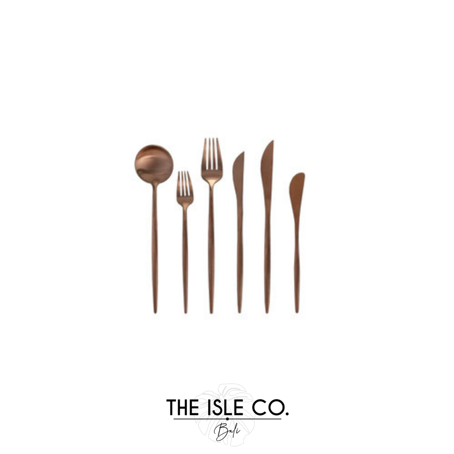 Lisboa Rose Gold 6 Piece Set Cutlery Set
