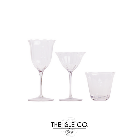 Spello Clear 3 Piece Glassware Set