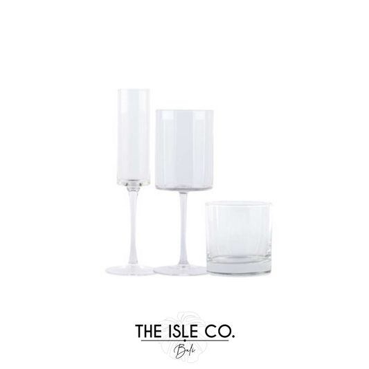 London Clear 3 Piece Glassware Set