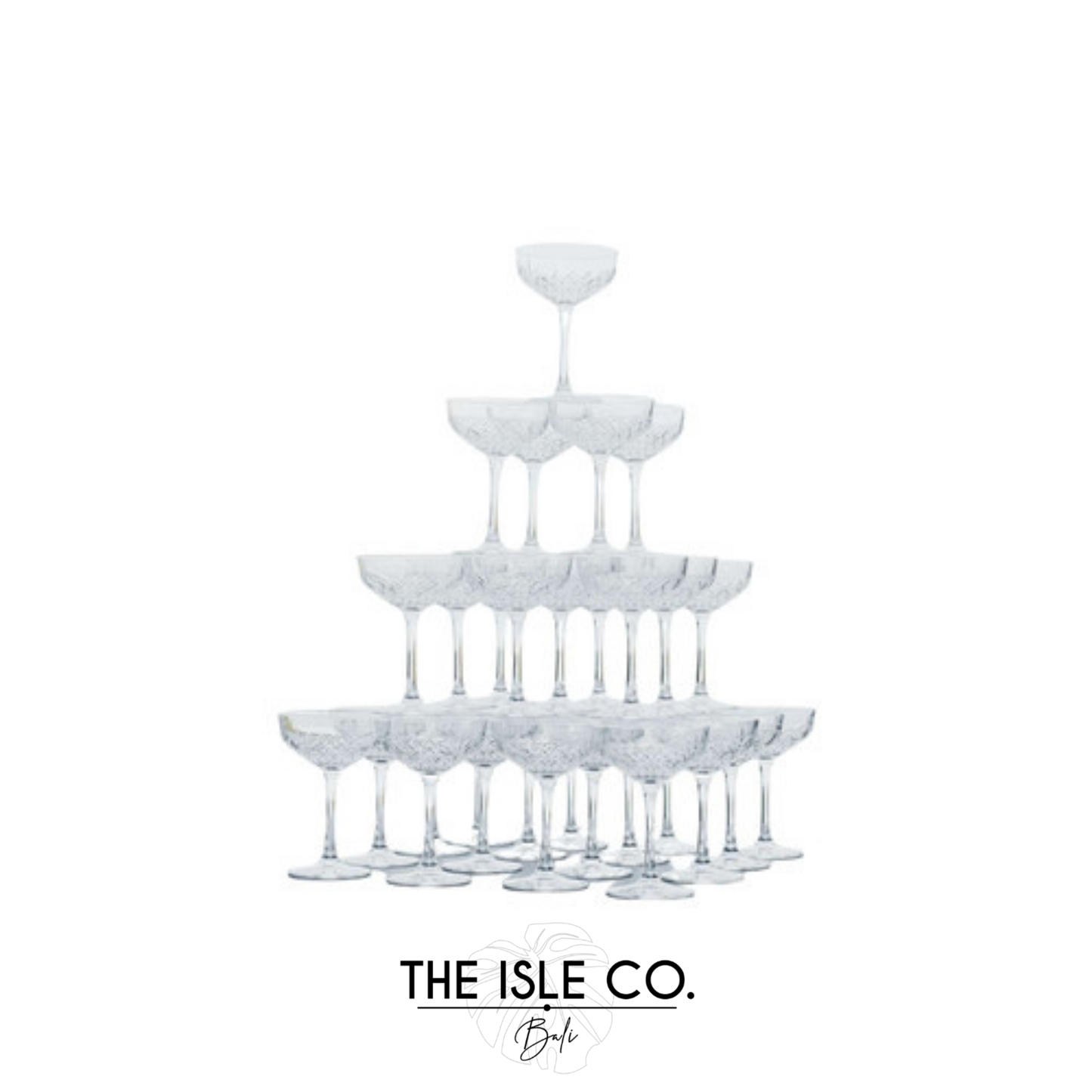 Firenze 55 Piece Champagne Tower