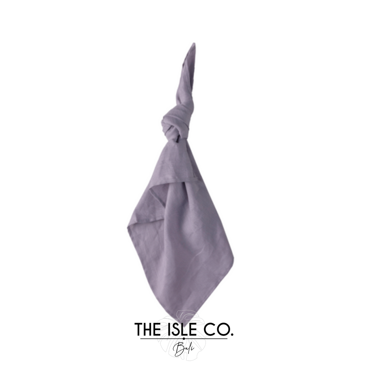 Lavender Grey Linen Napkin